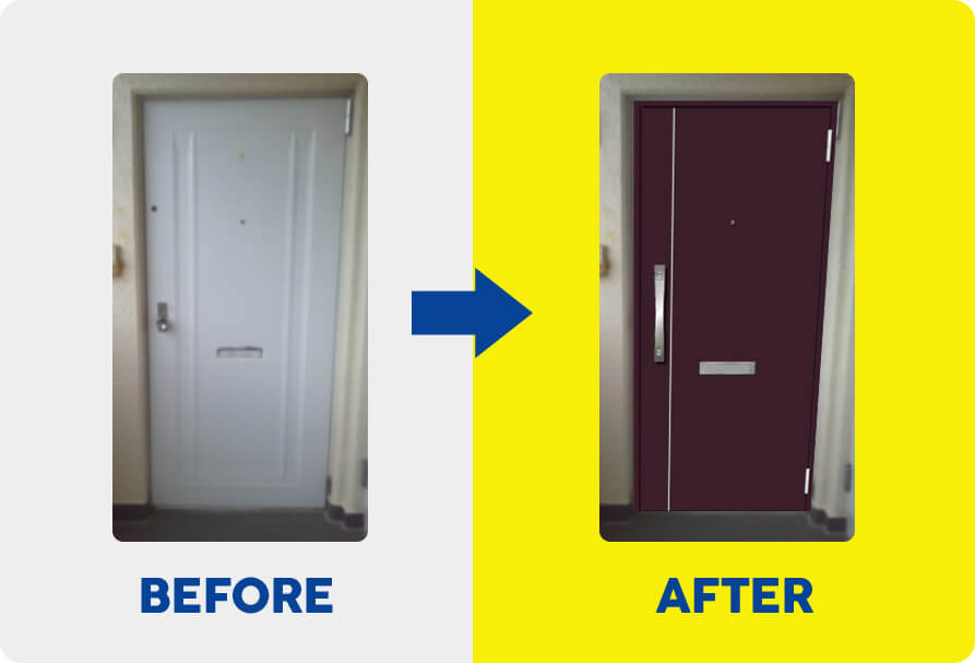 ドアリフォーム Before & After