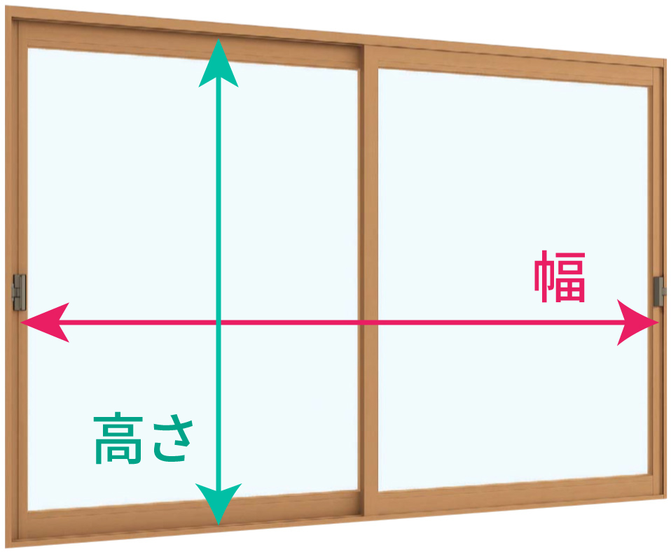窓の測る場所